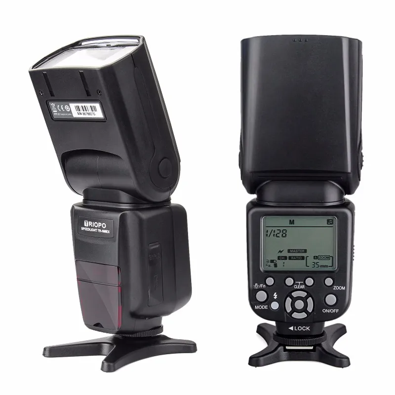 Беспроводная вспышка Triopo для Nikon Canon EOS 450D 60D 80D с TTL подсветкой как YONGNUO светильник