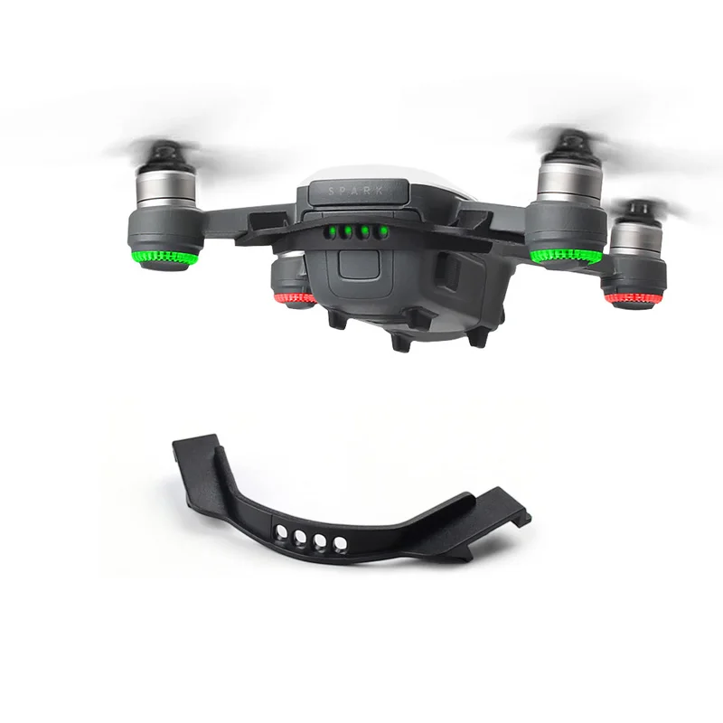 

1pcs Drone body Battery Anti separation Buckle Prop Protector Flight protective Guard Fixed board for DJI spark accessories Gray