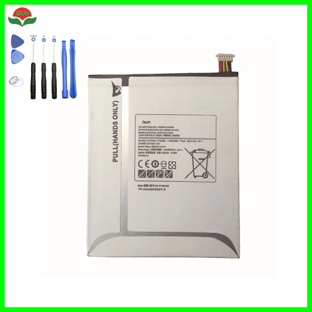 

Original Quality Replacement Battery EB-BT355ABE For Samsung GALAXY Tab A 8.0 T355C SM-T355 T350 SM-P350 P355C Battery Repair