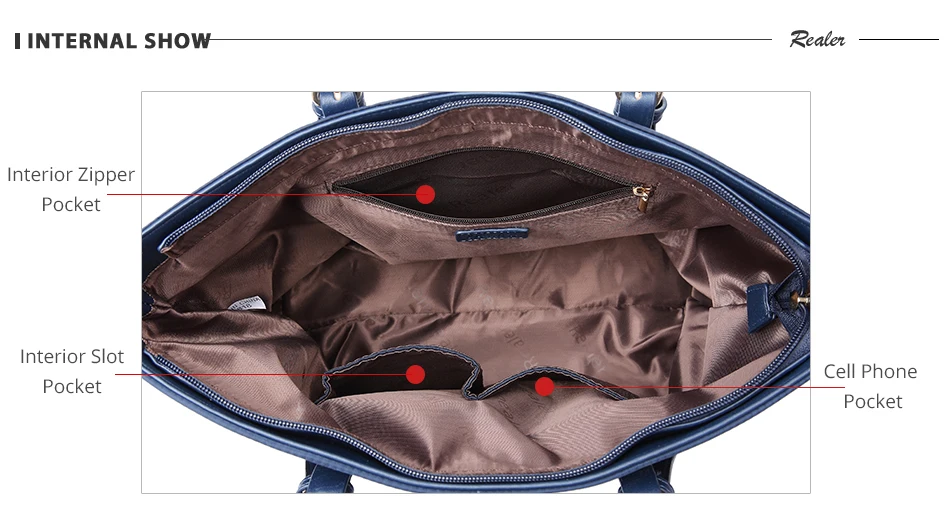 Mais real mulher bolsa grande oxford tote