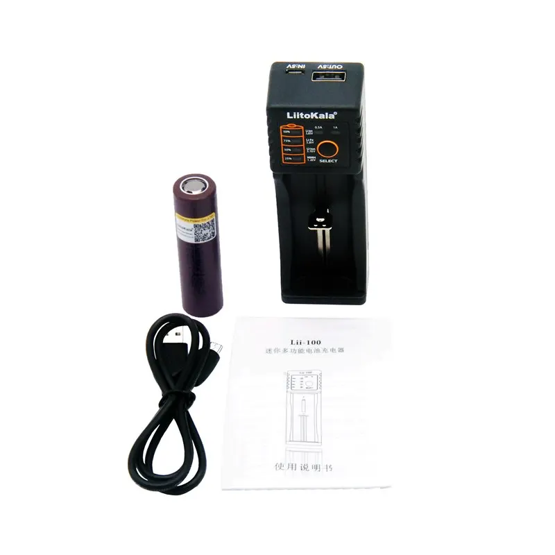 LiitoKala-carregador-de-bateria-carregador-liitokala-3500-mah-Lii-100-13A-descarga-INR18650-35E-Para-samsun (1)