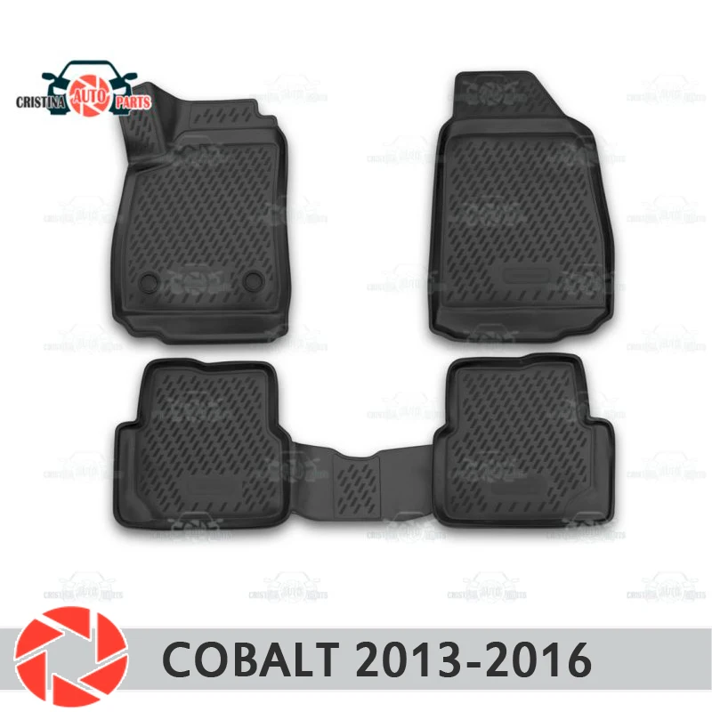 Напольные коврики для Chevrolet Cobalt 2013 2016 Нескользящие полиуретановые защиты от