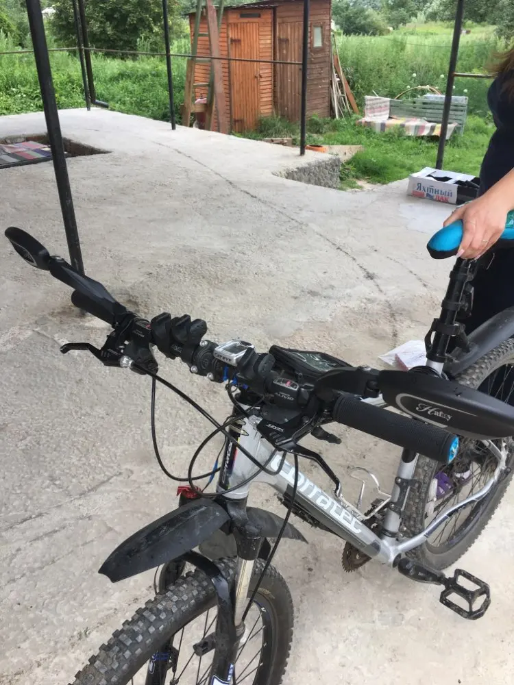 Espelhos de bicicleta Flexível Flexível Retrovisor