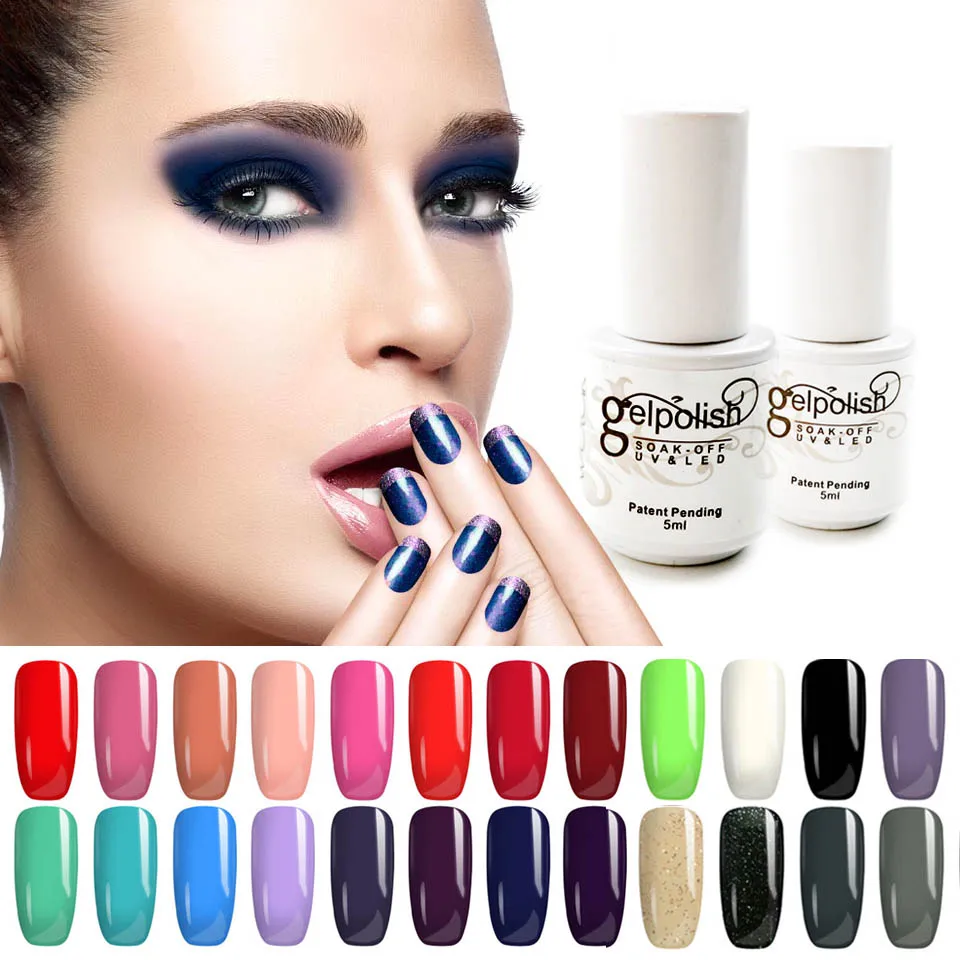 

15ml UV Gel Nail Polish Vernis Semi Permanent Soak Off Gelpolish Professional Led Gels for Nails Top and Base Gel Polish ZJ1345