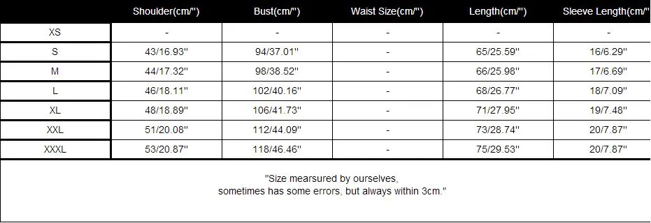 MAN-T-size