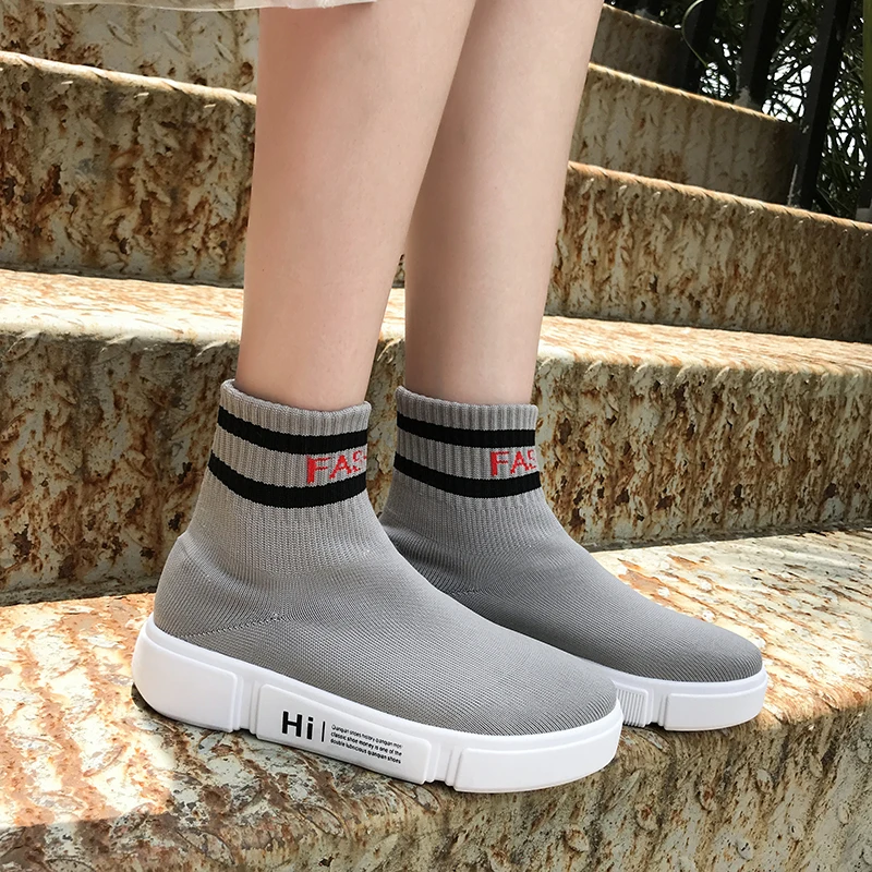 walking sock shoes
