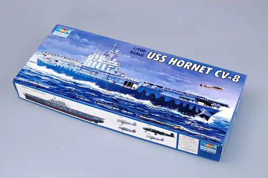 1/700 Трубач 05727 USS HORNET CV-8 модель хобби