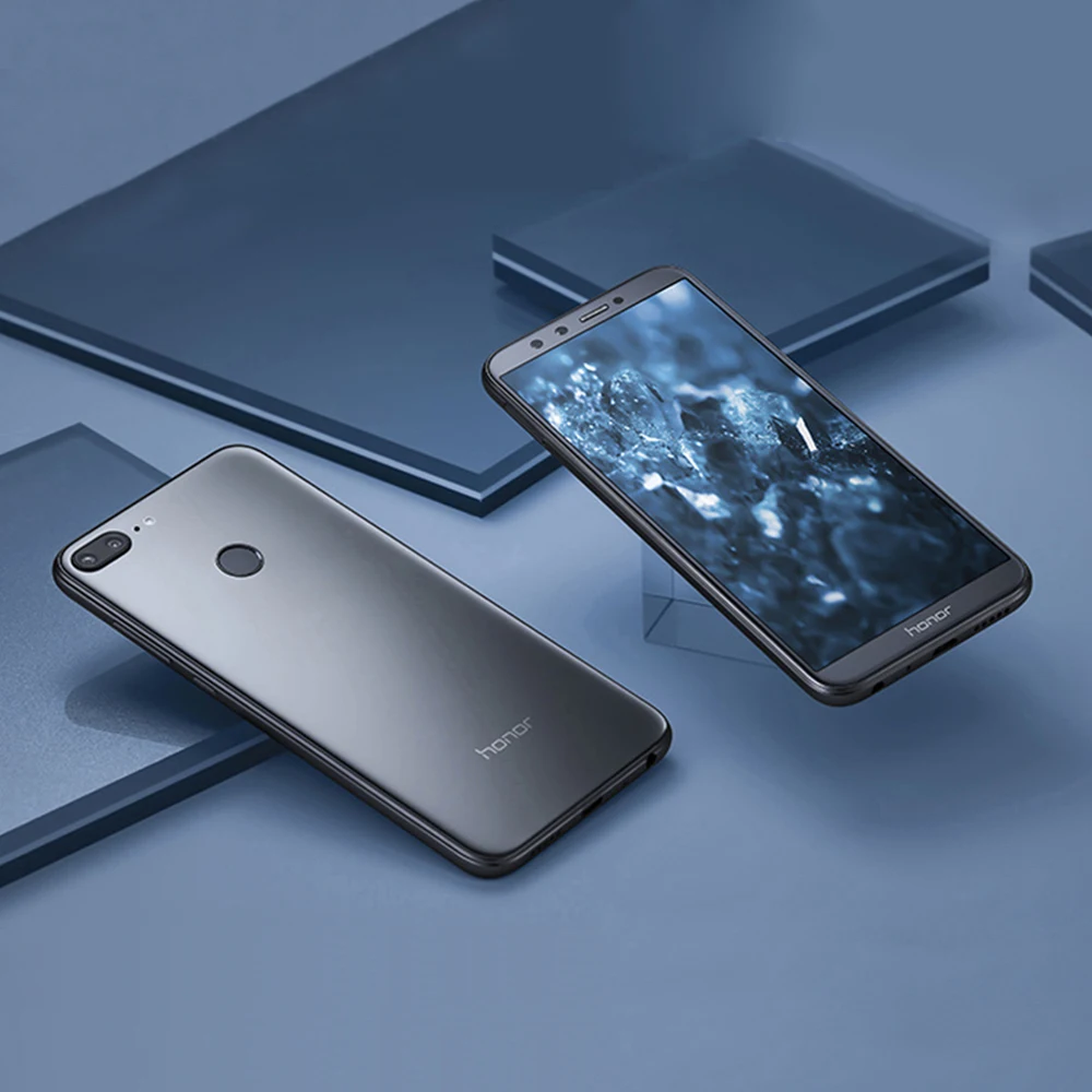 Honor 9 Lite 3 GB RAM 32 GB ROM Hi-Silicon quad core 5.65 inch 13 MP smartphone 2160x1080 pixels Android 8.0 grey mobile phone