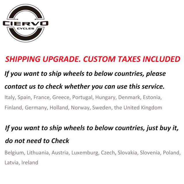 

Shipping Upgrade for European Countries (check with us whether you can use this service)