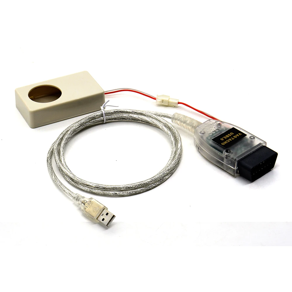 Vagtacho 5,0 VAG NEC MCU 24C32/24C64 TACHO Immo Box Eeprom программист USB версия V5.0 диагностический кабель USB VAGtacho 5,0