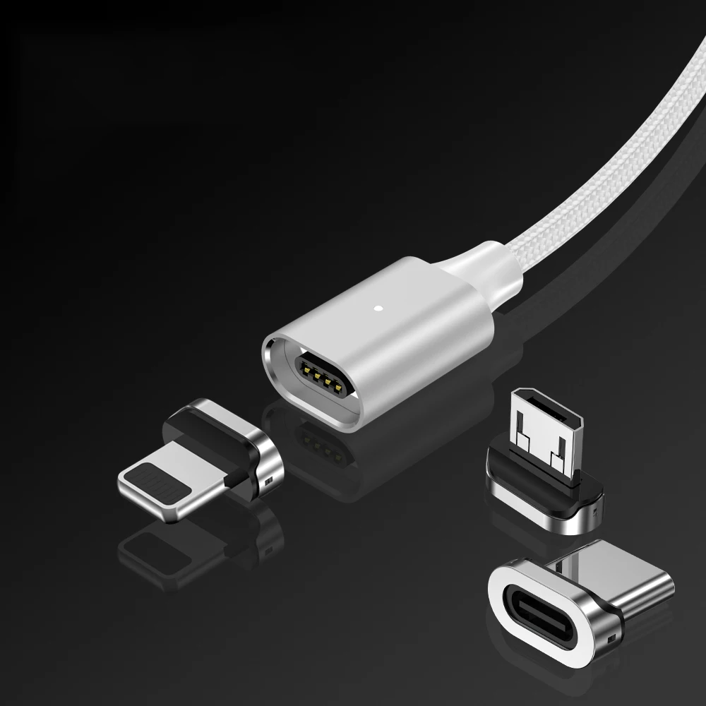 WSKEN Магнитный штекер для магнитного кабеля usb type C Micro USB кабель для iPhone Магнитный зарядный провод для USB C кабель(без провода