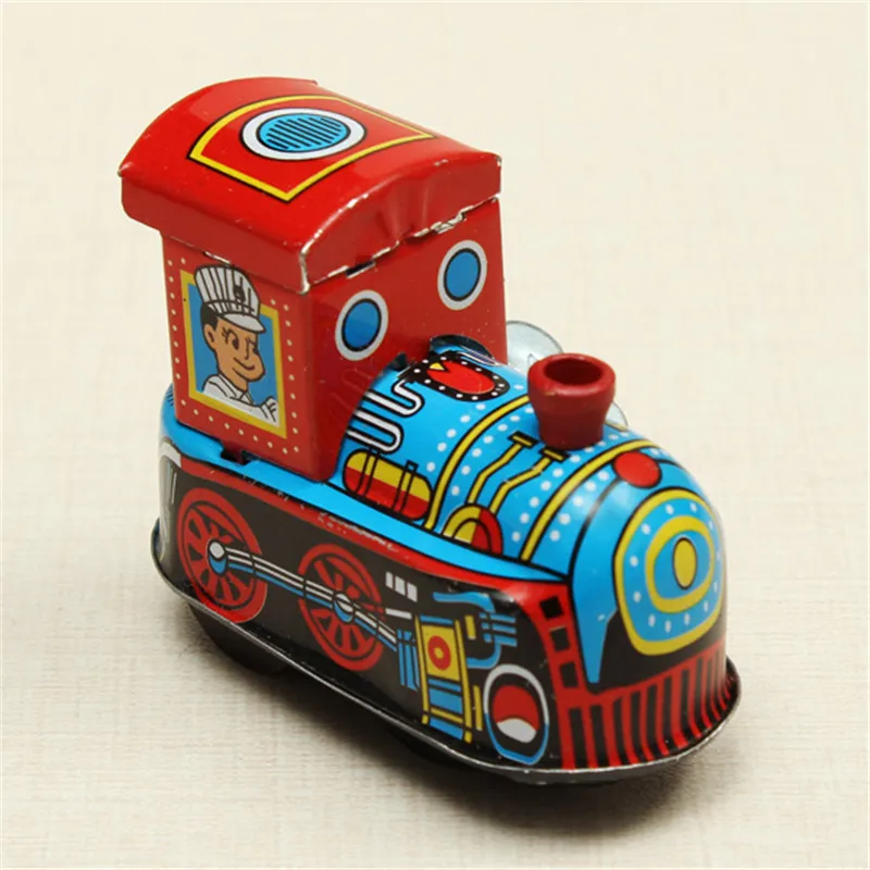 Wind Up Tin Toy Clockwork Spring Classic Toy Small Cute Gift