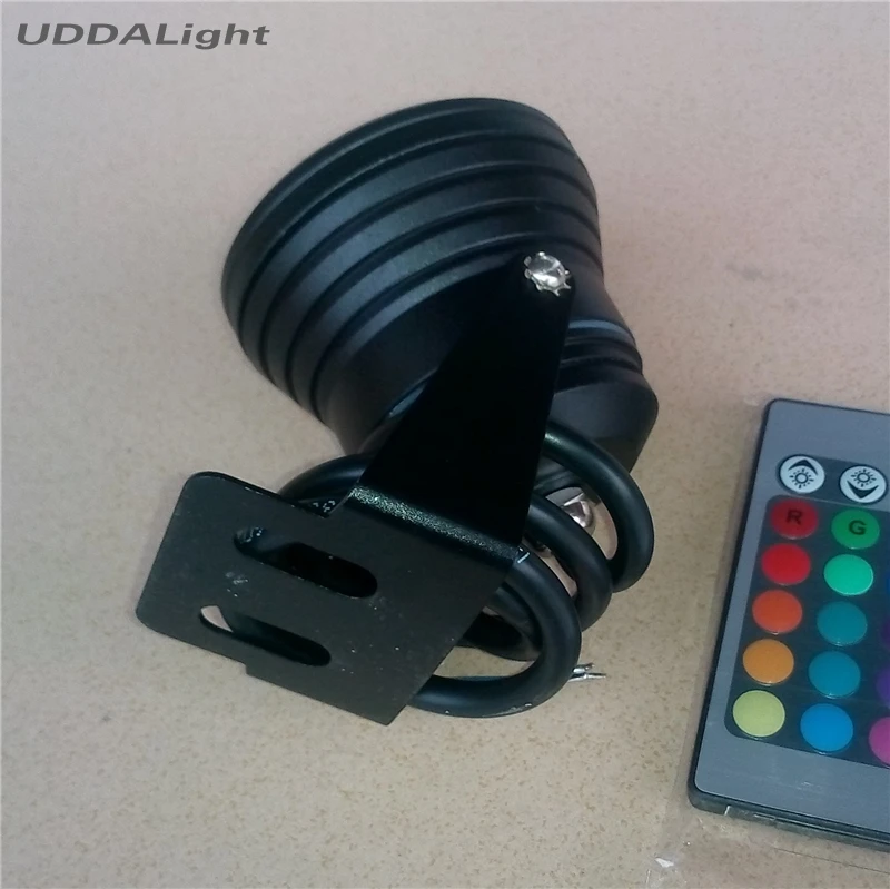 Светодиодный проектор 12 Вт водостойкый led 10 W RGB Led IP65 фонтан Focos led лампа Piscina огни 16 цветов