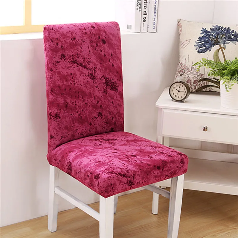 

New Anti-dirty Chair Covers Minimalist Splash-ink Chair protective Slipcover Stretch Elastic Spandax Stool Cover For Hotel Home