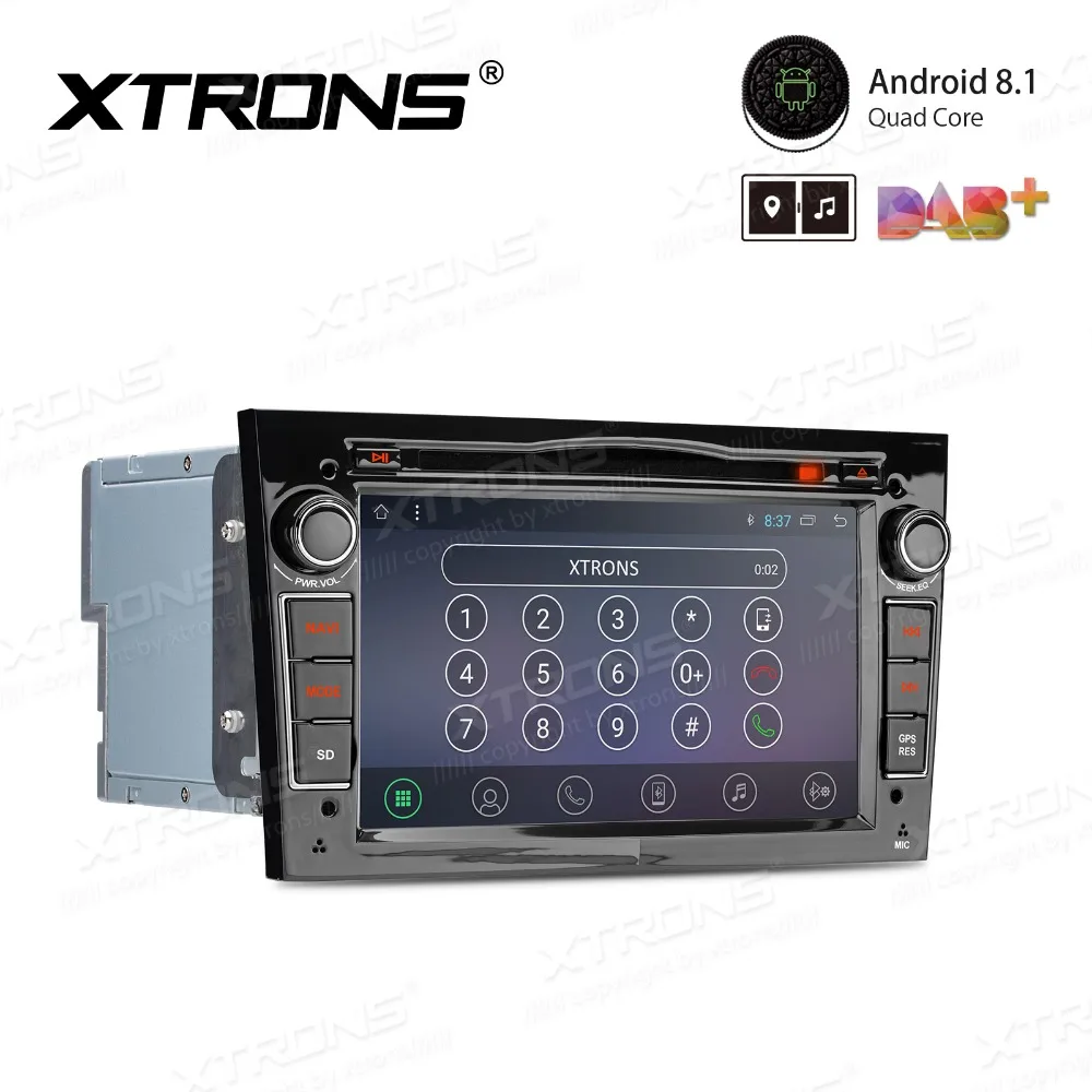 XTRONS Android 8 1 автомобильный Радио dvd плеер GPS для OPEL Vauxhall Antara Corsa D 2006 2007 2008 2009 2010 2011 Vivaro