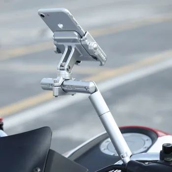 

BuzzLee Motorcycle Multifunctional Expansion Rack Extension Rotatable Motorbike Light Expansion Bracket Phone Holder Stand