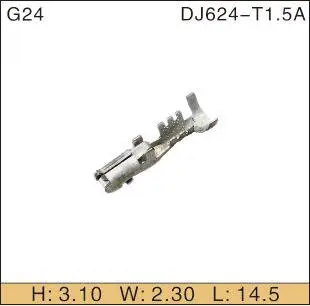 100 шт./лот обжимной терминал провода для 3 Pin Honeywell 150 250 PSI датчик давления