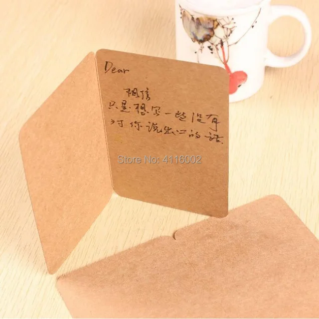1000pcs 20 15cm blank card diy creative invitations congratulation