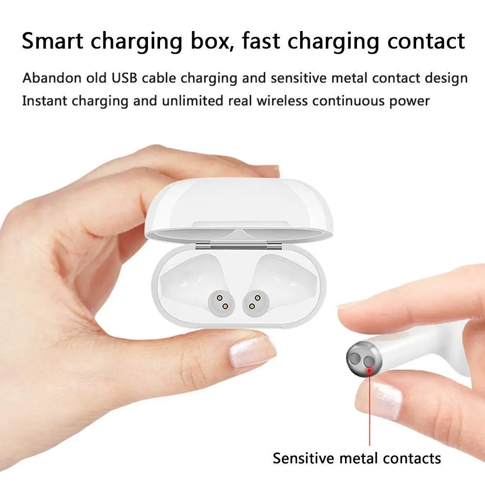 Pаспродажа Гарнитура Bluetooth 5,0 Беспроводная I9S con Microfono para todos телефоны совместимые iPhone samsung для Xiaomi huawei