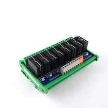 8-way Omron Single Open Module 16A Omron Relay Module Electromagnetic Relay 8-way Omron Single Open Module 16A Omron Relay Module Electromagnetic Relay