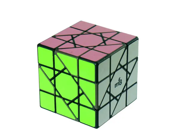 MF8 двухосевой кубик Crazy unicorn Grilles II Son-Mum sun Cube перевязанный Cubo Magico Black Educatinal puzzle Toy