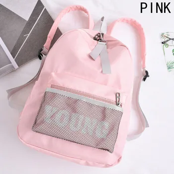 

2018 New Arrival Backpack For Teenage Girls School Bag Women Leather Bag Pink Students School Bag