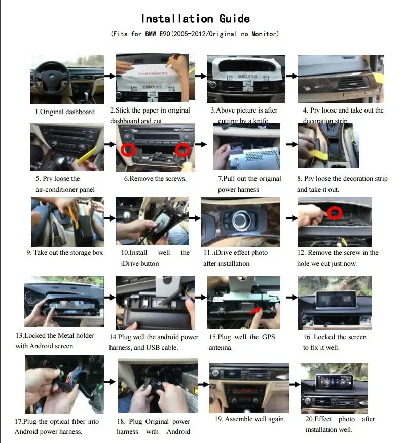 Discount Anti-Scre Right Hand 10.25" Android8.1 Car Audio For BMW E90 2005- 2012 Monitor GPS Radio Stereo Vedio Head Unit Multimedia Navi 17 Discount Anti-Scre Right Hand 10.25" Android8.1 Car Audio For BMW E90 2005- 2012 Monitor GPS Radio Stereo Vedio Head Unit Multimedia Navi 17