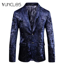 YUNCLOS, мужской вельветовый Блейзер, приталенные вечерние куртки, Осенние, высокое качество, Host Perfor, мужские блейзеры, куртки, модная одежда