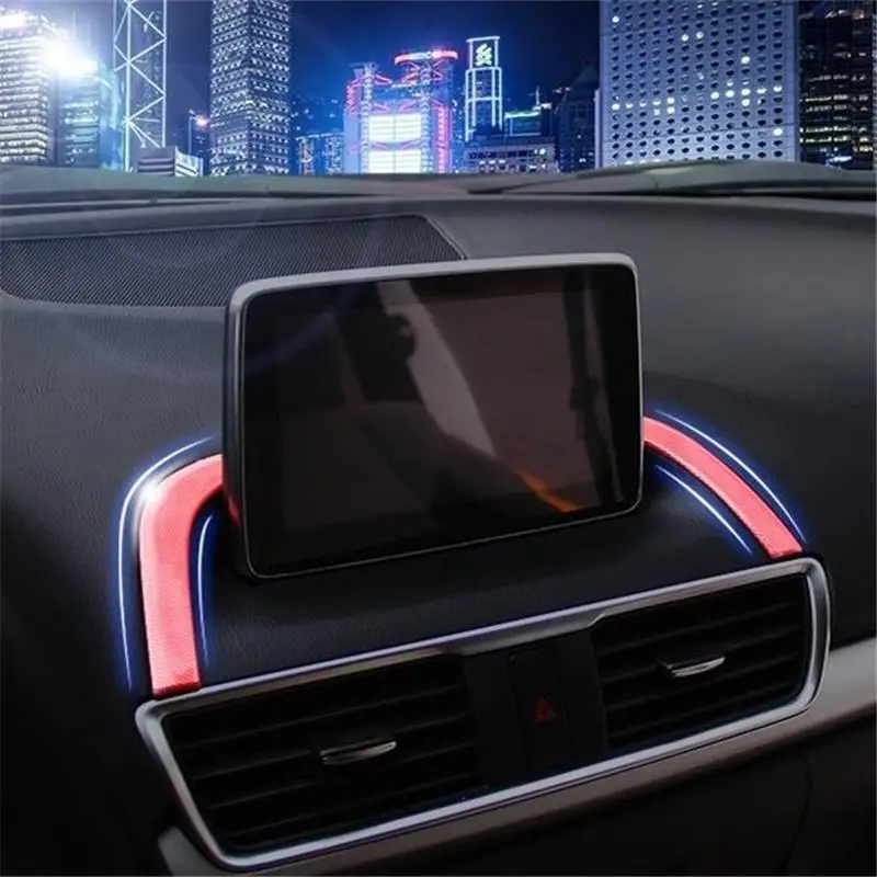 

Navigation interior promote automovil decorative accessories car styling parts covers protecter 16 17 18 FOR Mazda Axela