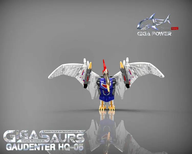 [Show. Z Store] Gigapower GP HQ-05R Gaudenter Swoop синий хром версия трансформации фигурка