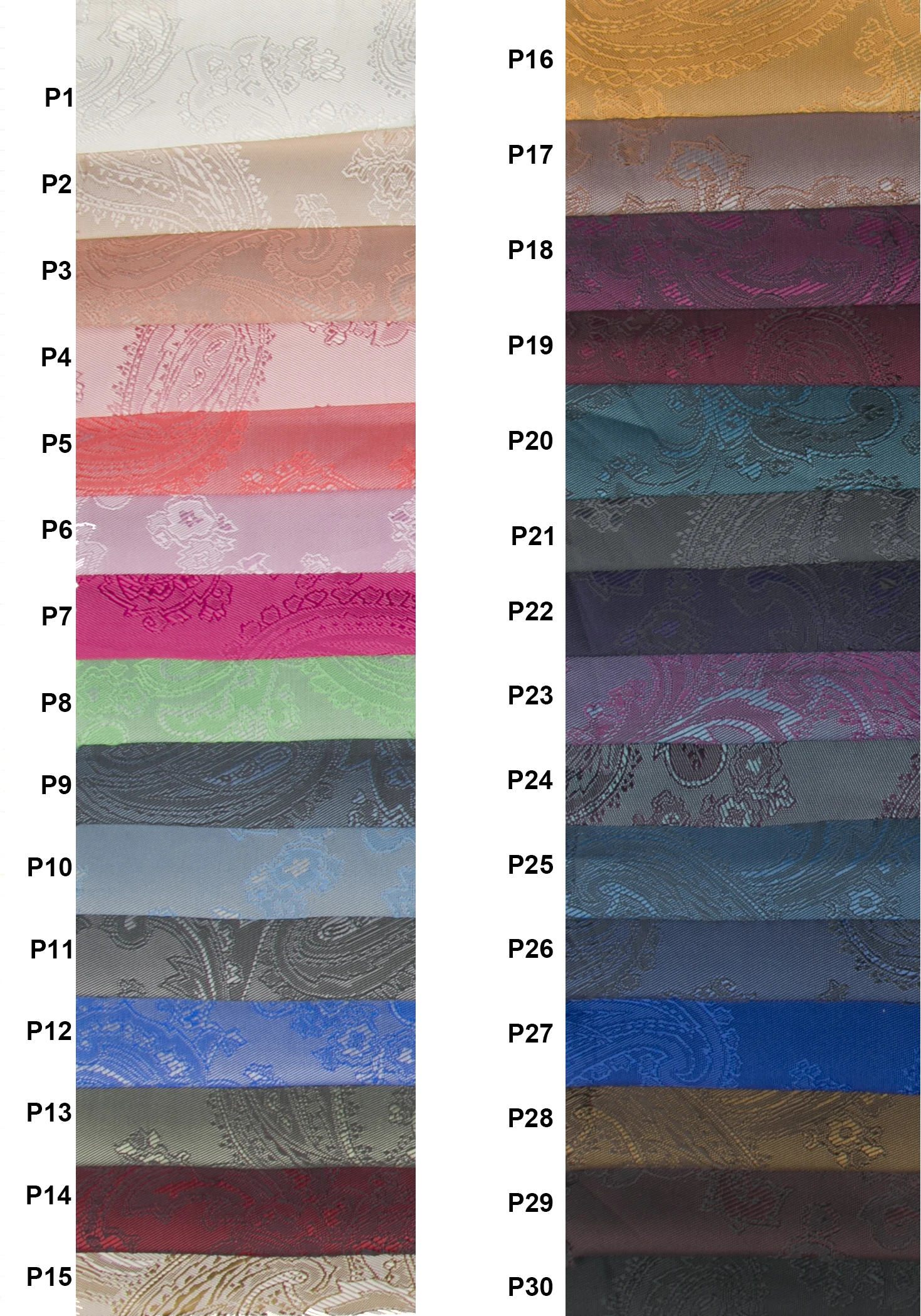 

Paisley lining for your custom made suits, please choose quantity according to your needs