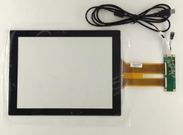

12.1 inch 10 point 4:3 capacitive touch screen with USB interface support Win7/8/10,android(need install driver)
