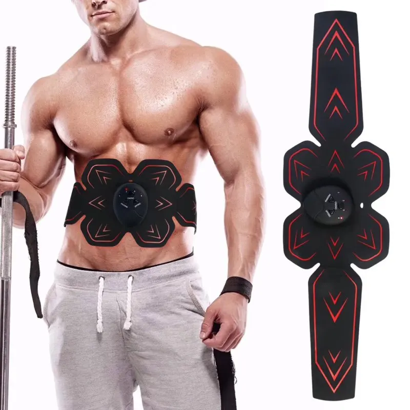 

Drop ship 2018 Abdominal Muscle Abs Toning Belt Abdominal Arm/Leg Muscle Fitness Trainer Gear for Men Women training equipment