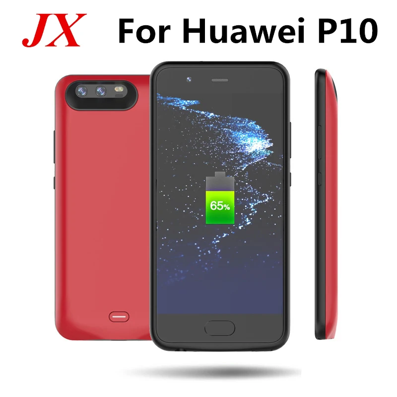 5000 мАч для Huawei P10 чехол батареи умный ПК ABS подставка телефона зарядное устройство