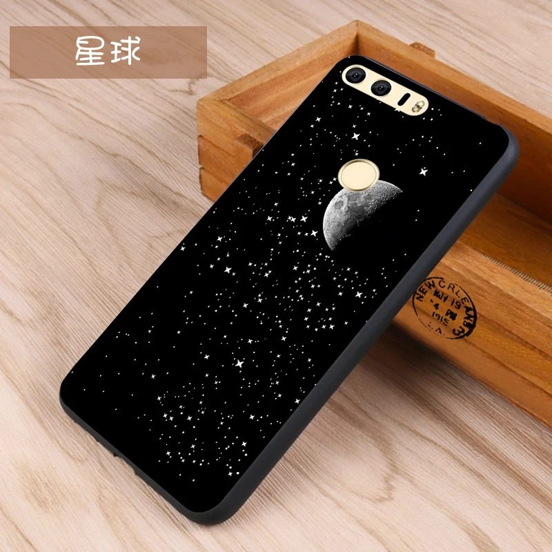 Huawei honor 8 Case Original Cover for Huawei honor 8 Case Bag honor 8 Cover Skin Wolf Fish Skull Fundas 100% 13