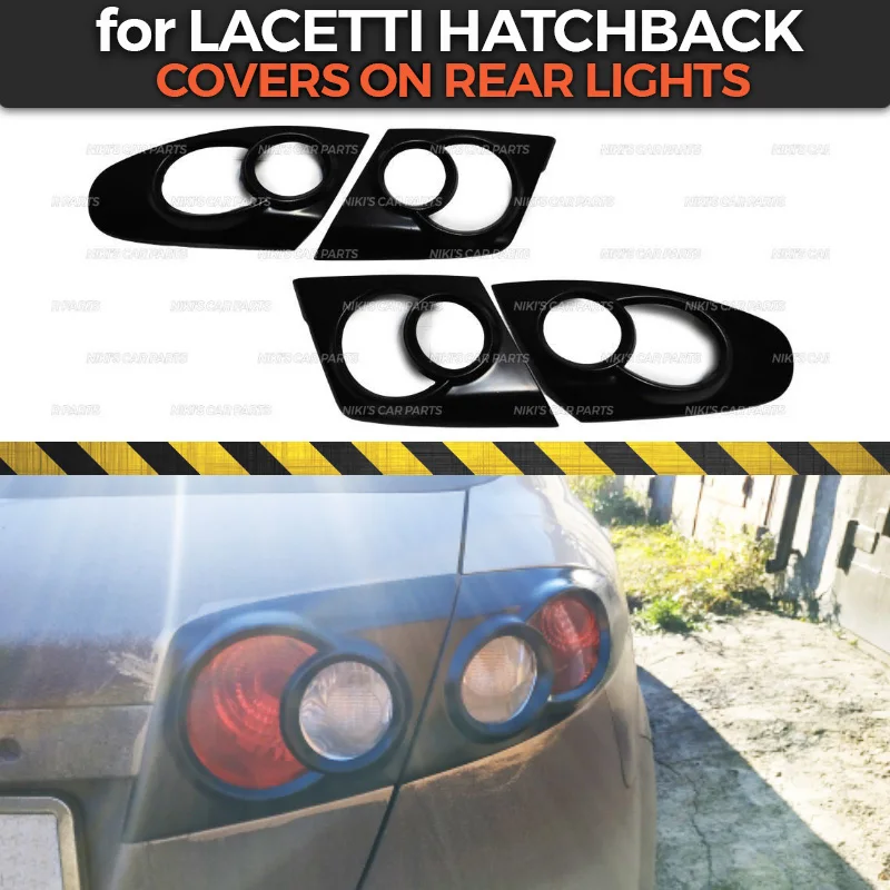 Чехлы на задние фары чехол для Chevrolet Lacetti Hatchback 2002 2013 АБС пластик литье под