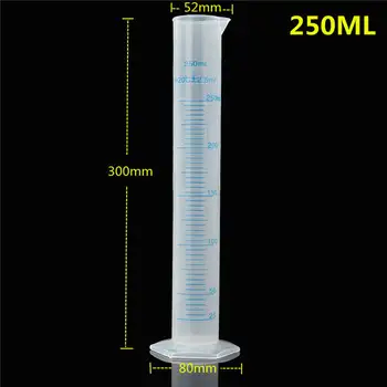 

250ml Plastic Measuring Cylinder Graduated Cylinders Suitable for Beer and Wine Homebrew