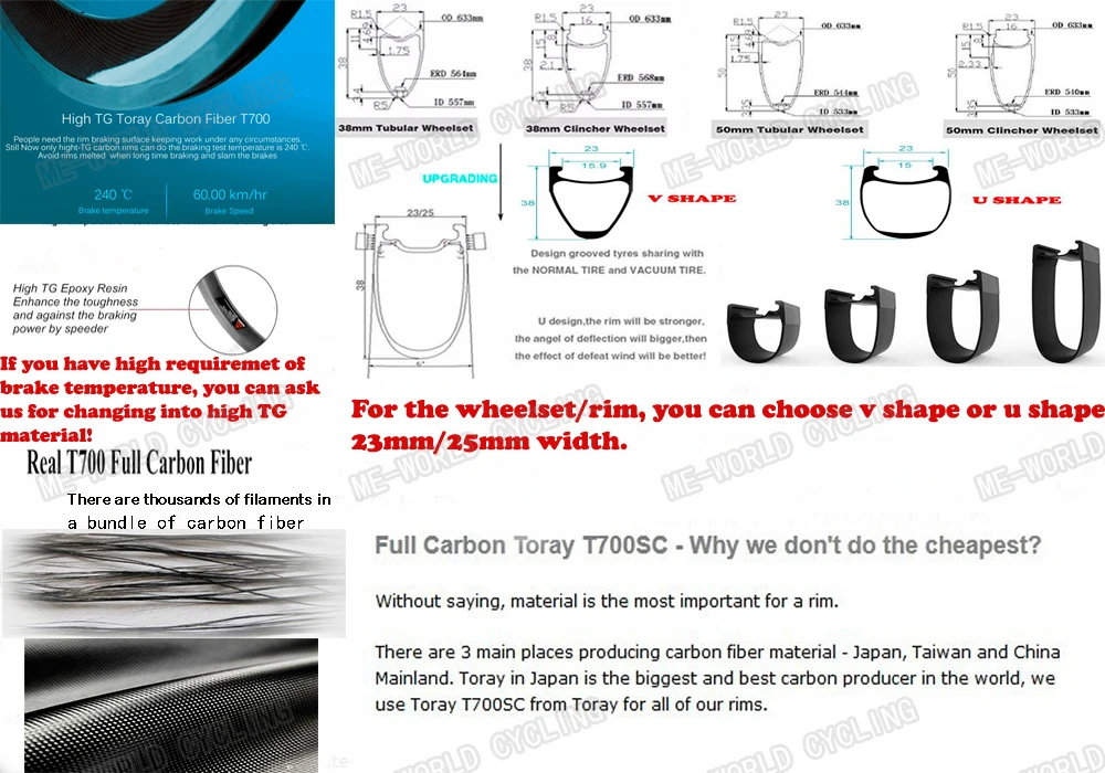 Flash Deal 700C 88mm carbon wheels 23mm width bike wheel clincher tubular 3K matte glossy road wheels bicycle wheelset 6