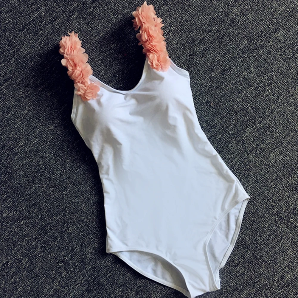Yisiman сексуальный женский сдельный купальник 3D розовый цветочный купальник с открытой спиной боди Цветочный купальник Женская пляжная одежда с открытой спиной бикини