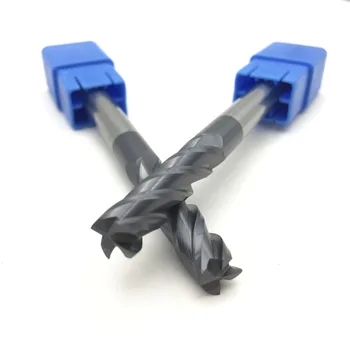

1PCS HRC50 8mm D8X30LXD8X100L Solid Carbide Endmills ENDMILL 4 Flute Standard Length Side milling Slotting Profiling face mill