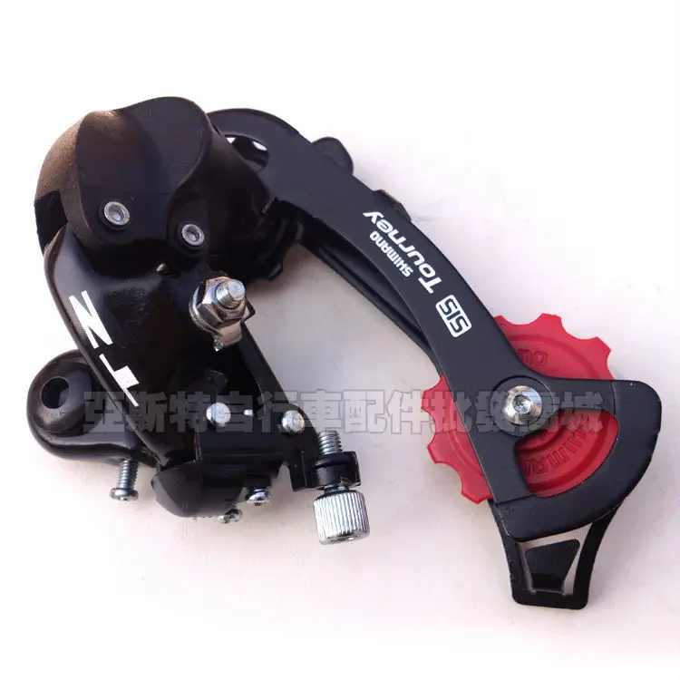 Shimano tz50 الدراجة الجبلية الدراجة الجبلية سلسلة دراجة تحول mtb العتاد الخلفي شيفتر العين دراجة أجزاء