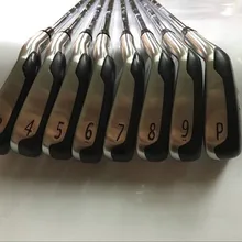 Абсолютно 8 шт. T-MB718 Железный набор TMB718 Гольф кованые железные клюшки для гольфа 3-9Pw R/S гибкий стальной/графитовый Вал с крышкой головы