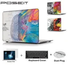 Прозрачный матовый Жесткий Чехол для Apple Macbook Air Pro retina 11 12 13 15 сумка для ноутбука для Mac Book Air 11,6 13,3 Pro 13,3 15,4 дюймов Чехол