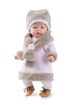 

Doll Nines 45 cm CELIA WINTER мягконабивная (N1451B)