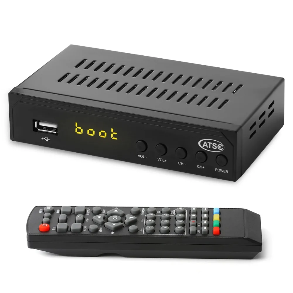 Leelbox цифровой преобразователь для аналогового ТВ 1080P ATSC конвертеры с записью