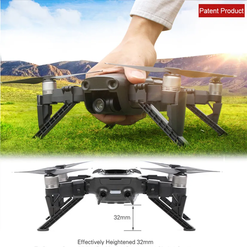 Новинка, 4 шт., расширение шасси, опоры для ног, защита для DJI Mavic Air, аксессуары 180328, аксессуары для дрона