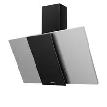 Кухонная вытяжка MAUNFELD Irwell GS 90(нержавеющая сталь\черное стекло