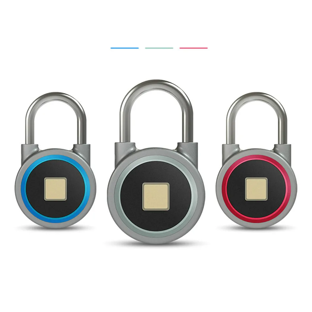 

Smart padlock electronic lock warehouse door security door lock Bluetooth fingerprint padlock