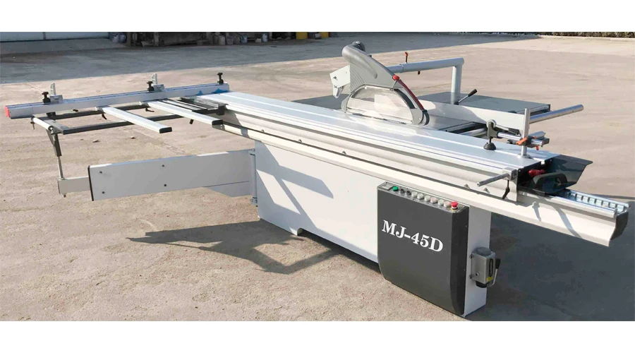 

Woodworking 3200*415mm Electric Lift Electric Tilt Digital Display Upper Dust Collection MJ-45D Sliding Table Saw