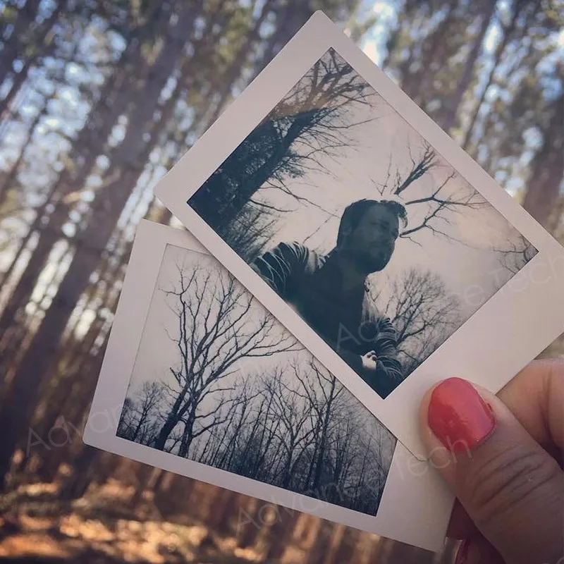 2017 натуральная Fujifilm Fuji Instax Mini Плёнки Air Mail монохромный моно Рамки. для 70 8 плюс 90 25